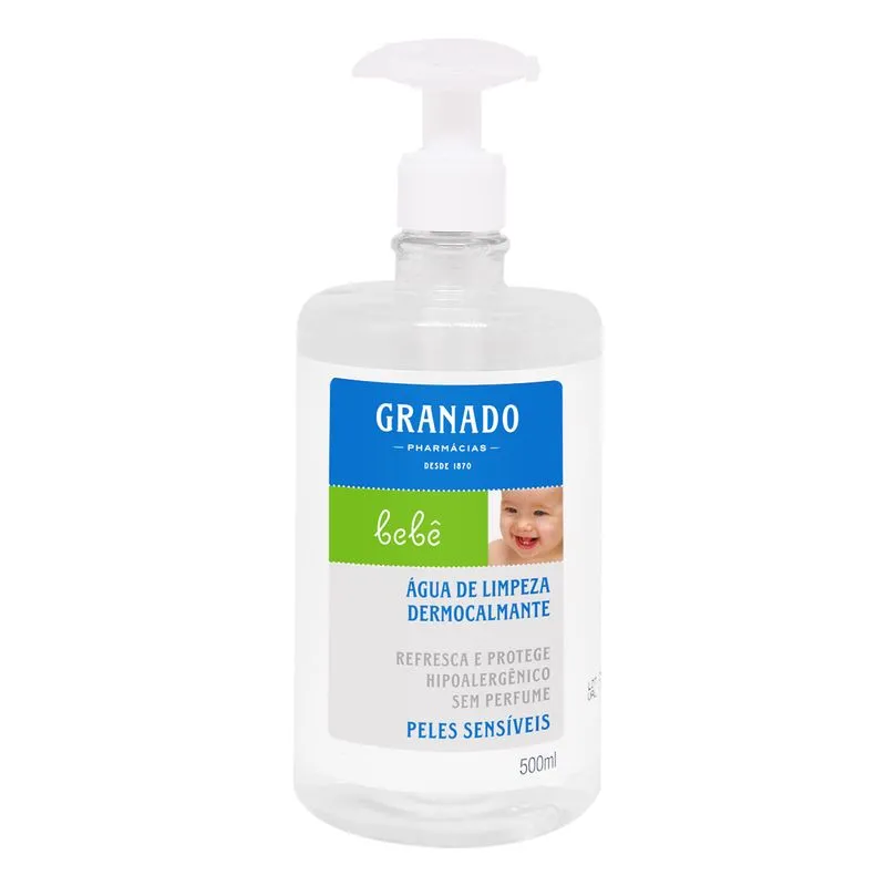Água de Limpeza Granado Bebê Dermocalmante Pele Sensível 500ml