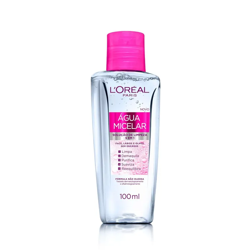 Água Micelar L'Oréal Paris 5 em 1 100ml