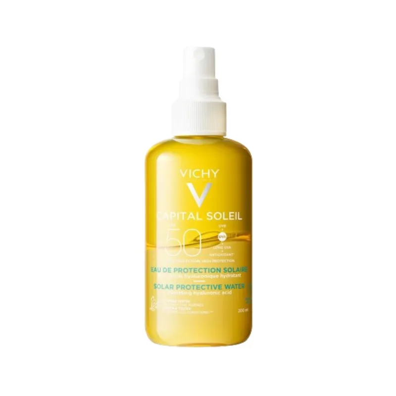 Água Solar Vichy Capital Soleil Hidratante FPS50 200ml