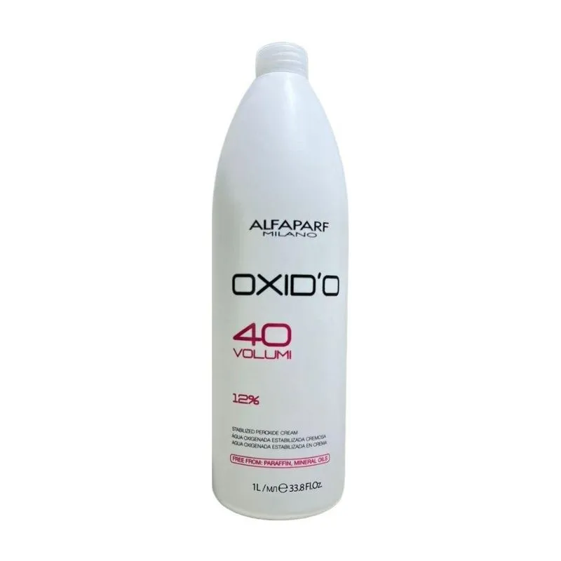 Alfaparf Oxid'o 12% - Água Oxigenada 40 Vol. 1000ml