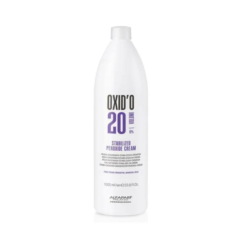 Alfaparf Oxid'o 6% - Água Oxigenada 20 volumes 1000ml
