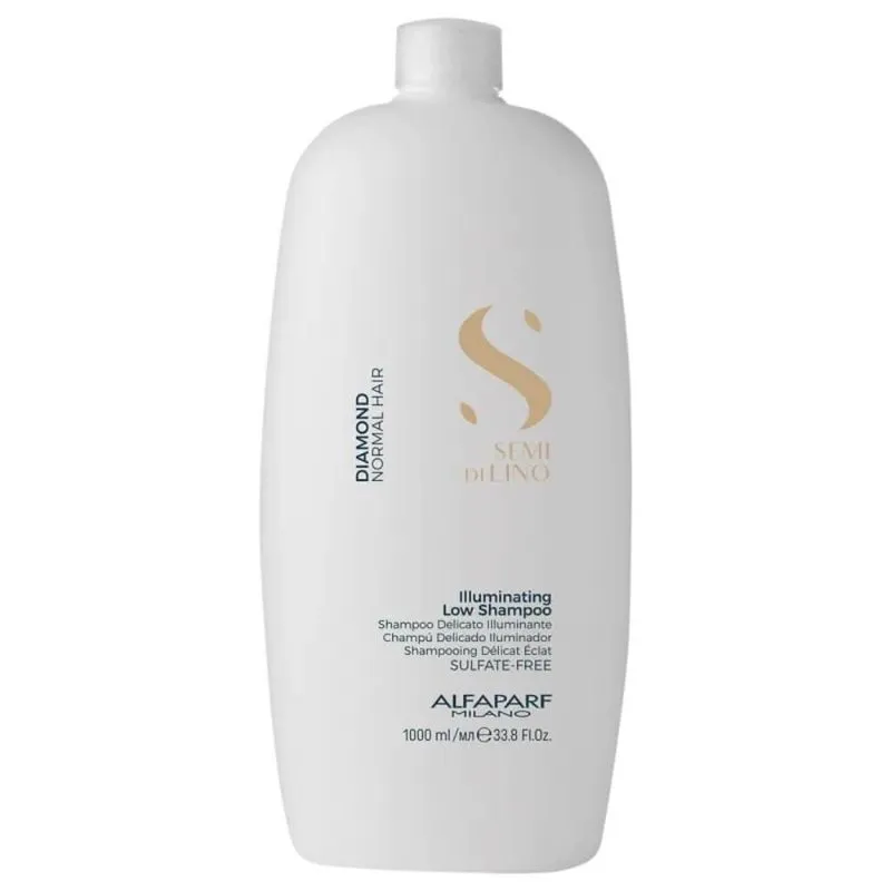 Alfaparf Semi di Lino Diamond Illuminating Shampoo Sem Sulfato 1000ml