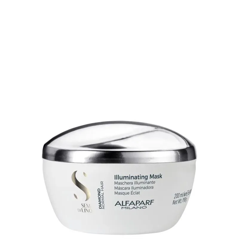 Alfaparf Semi Di Lino Diamond - Máscara Capilar Iluminadora 200ml