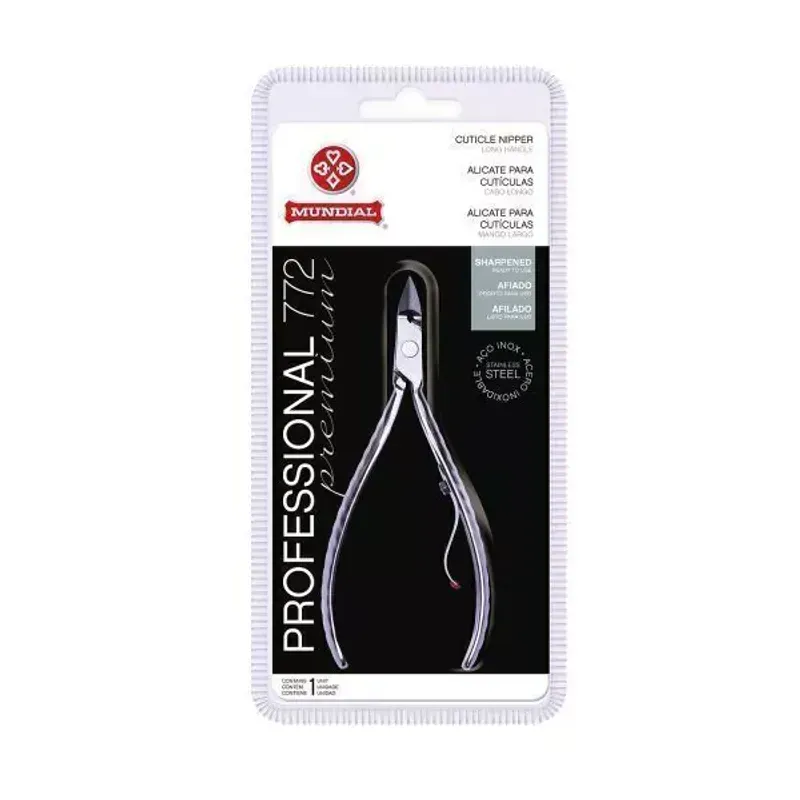 Alicate de Cutícula Mundial Profissional Premium 772