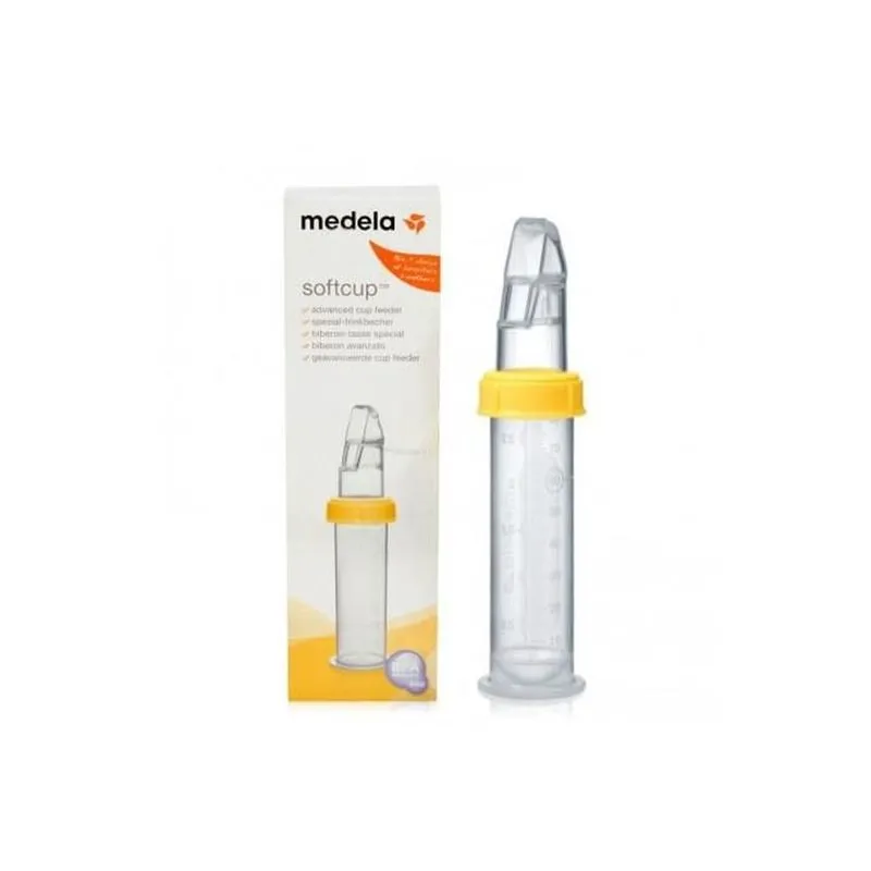 Dosador de Leite Materno Medela SoftCup Silicone 80ml 1 Unidade