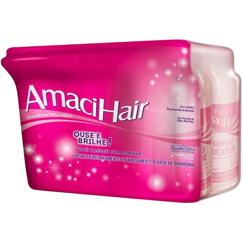 Alisante AmaciHair Baldinho Guanidina Tradicional 220g