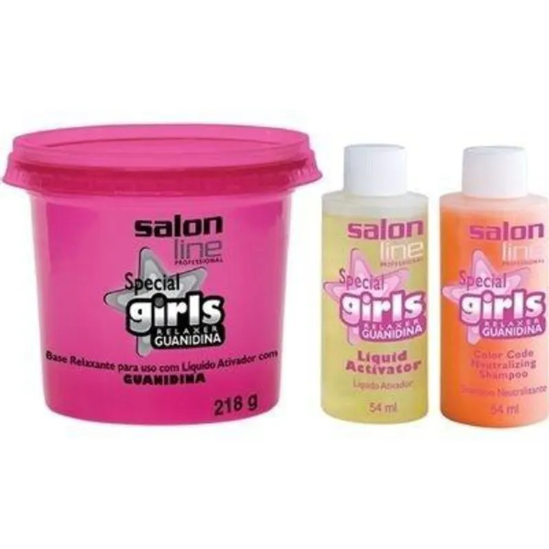 Alisante S Line Special Girls Relaxer Guanidina 218g