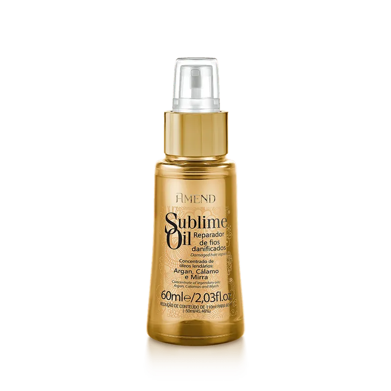 Amend Reparador Fios Danificados Sublime 60ml