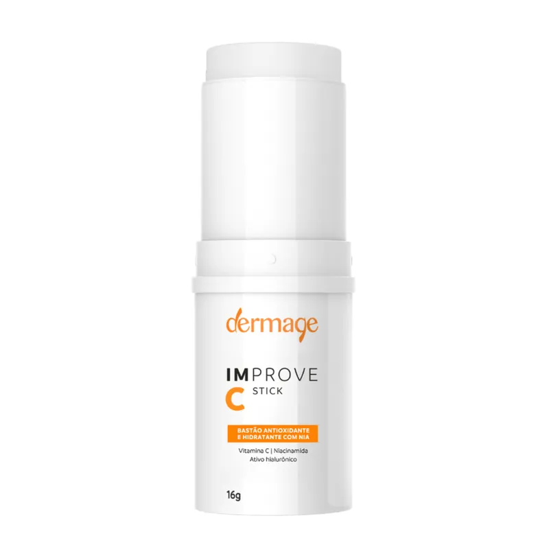 Antioxidante E Hidratante Dermage Stick Facial Com Nia Improve C Glow Bastão 16g