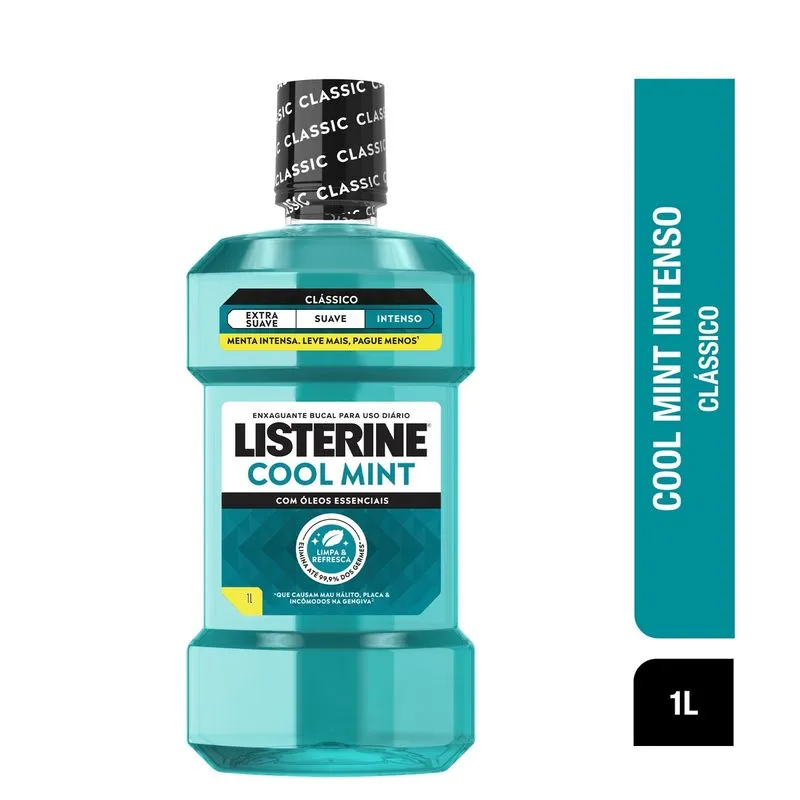 Antisséptico Bucal Listerine Cool Mint 1L