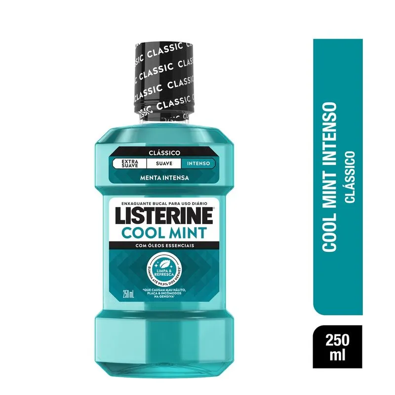 Antisséptico Bucal Listerine Cool Mint 250ml