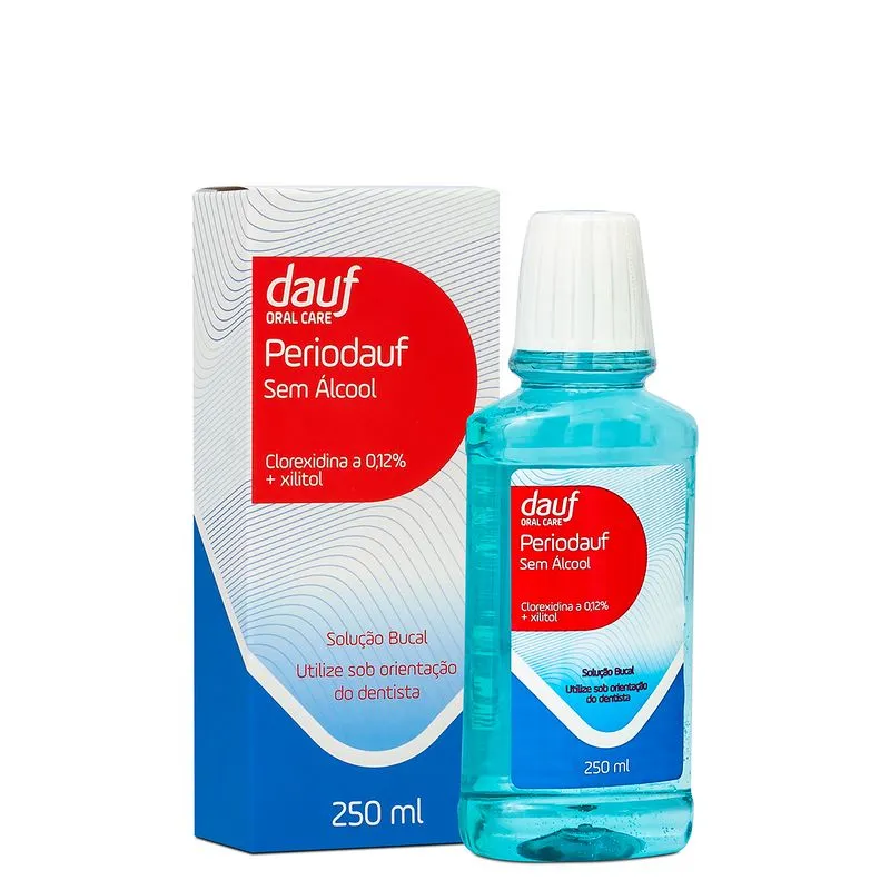 Antisséptico Bucal Periodauf Sem Álcool 250ml