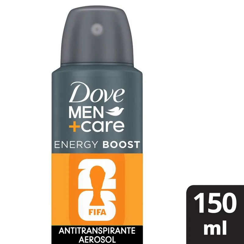 Desodorante Dove Men+Care Energy Boost Aerosol 150ml