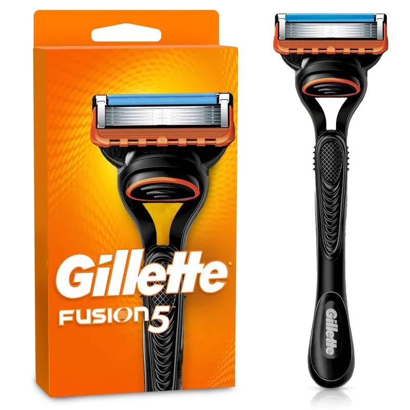 Aparelho de Barbear Recarregável Gillette Fusion5 1 Unidade + 1 Cartucho