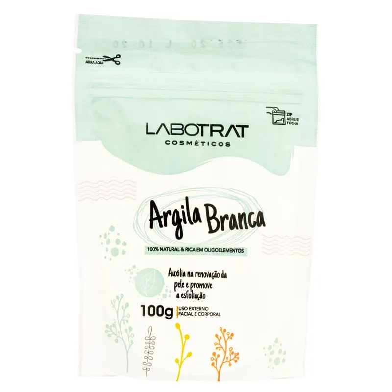 Argila 100g Branca Labotrat