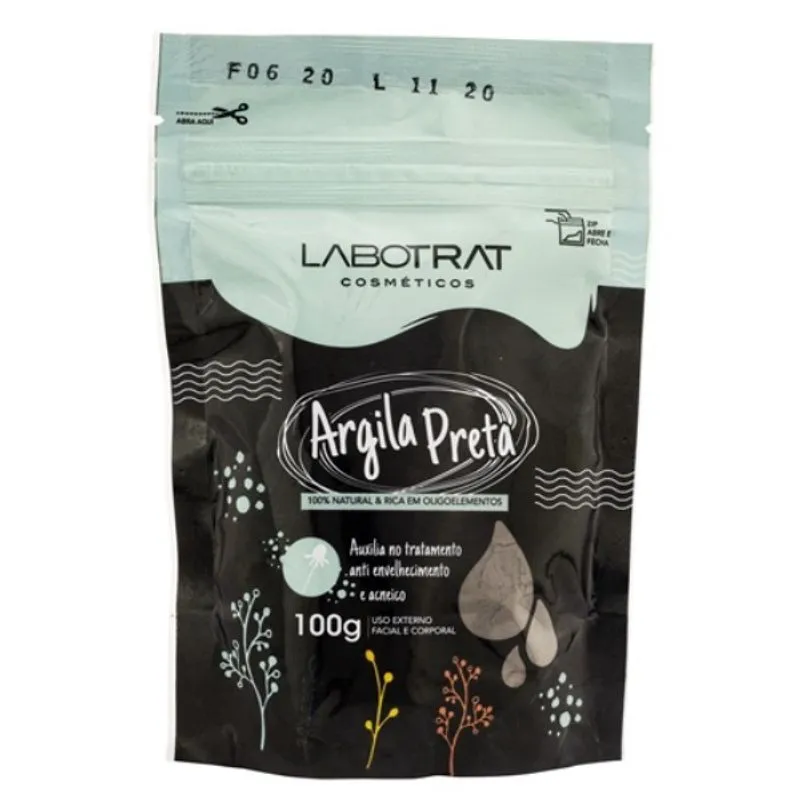 Argila 100g Labotrat Preta