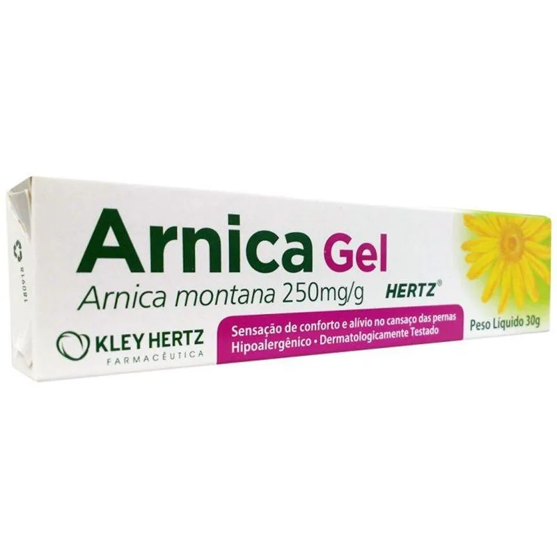 Árnica Hertz Gel Hidratante para as Pernas 30g - Kley Hertz