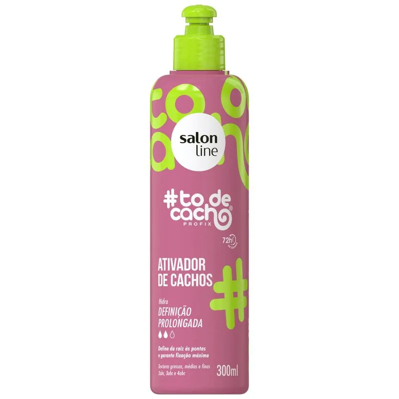 Ativador de Cachos Salon Line #Todecacho Definição Prolongada 300ml