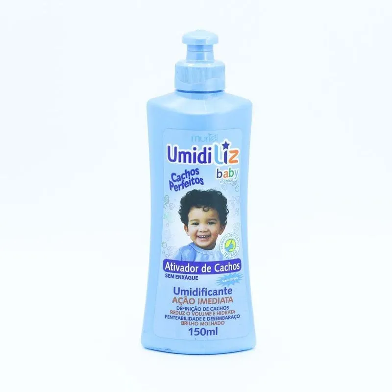 Ativador de Cachos Umidiliz Baby Menino 150ml - Muriel