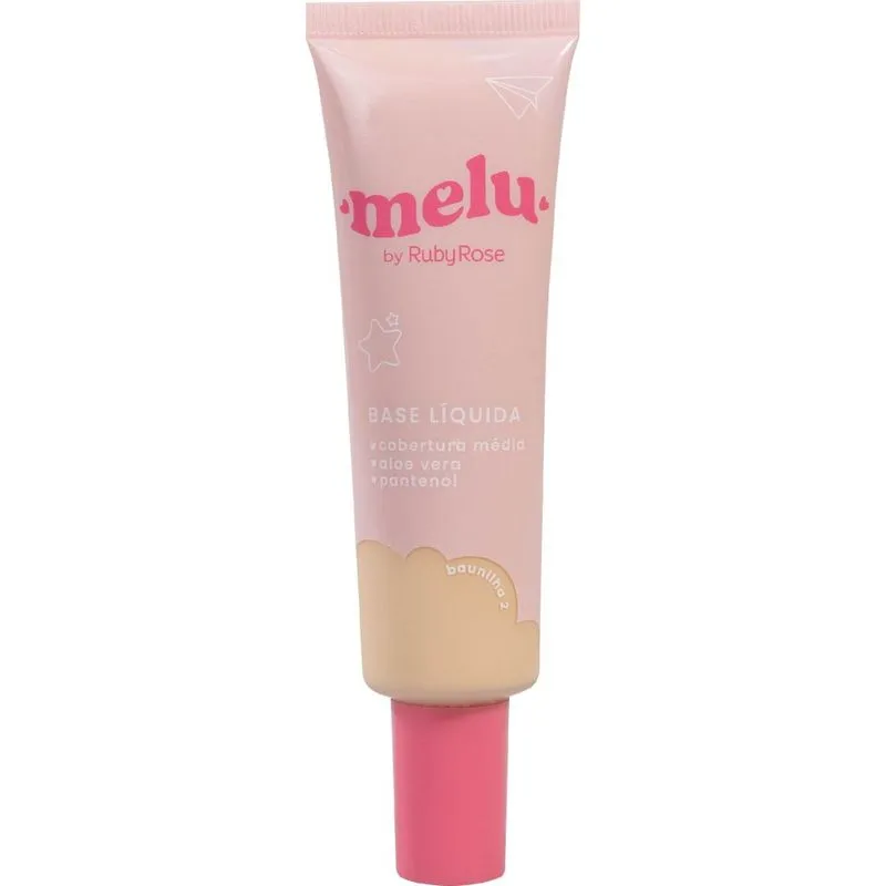 Base Líquida Melu Rr8055Bau2 Baunilha 2 Rubyrose
