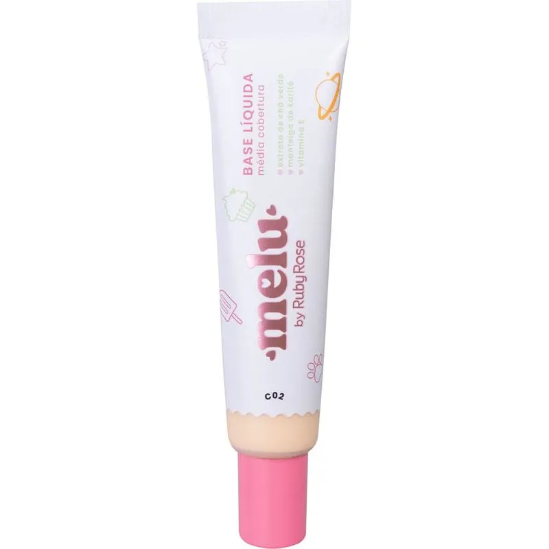 Base Líquida Melu Rr8722 C02 Rubyrose