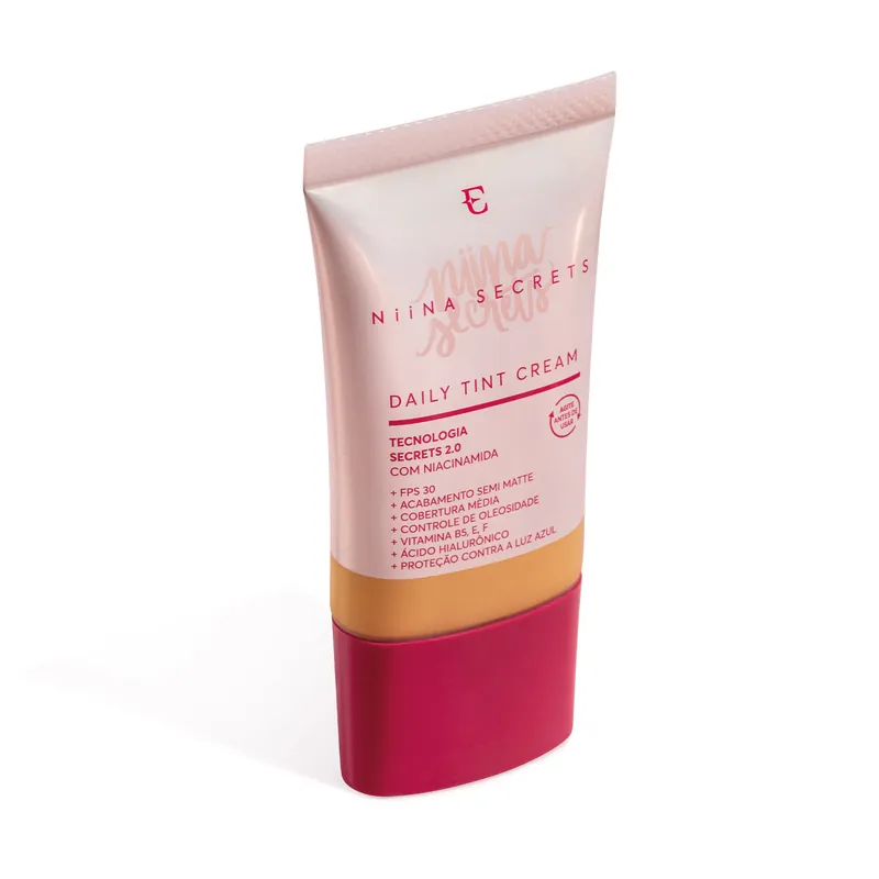 Base Líquida Eudora Niina Secrets Daily Tint Cream FPS30 Cor 35 25ml