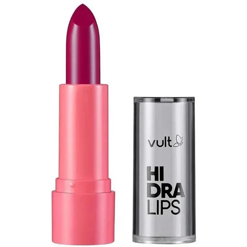 Batom Cremoso Vult Hidra Lips Rosa Intenso 3,6g