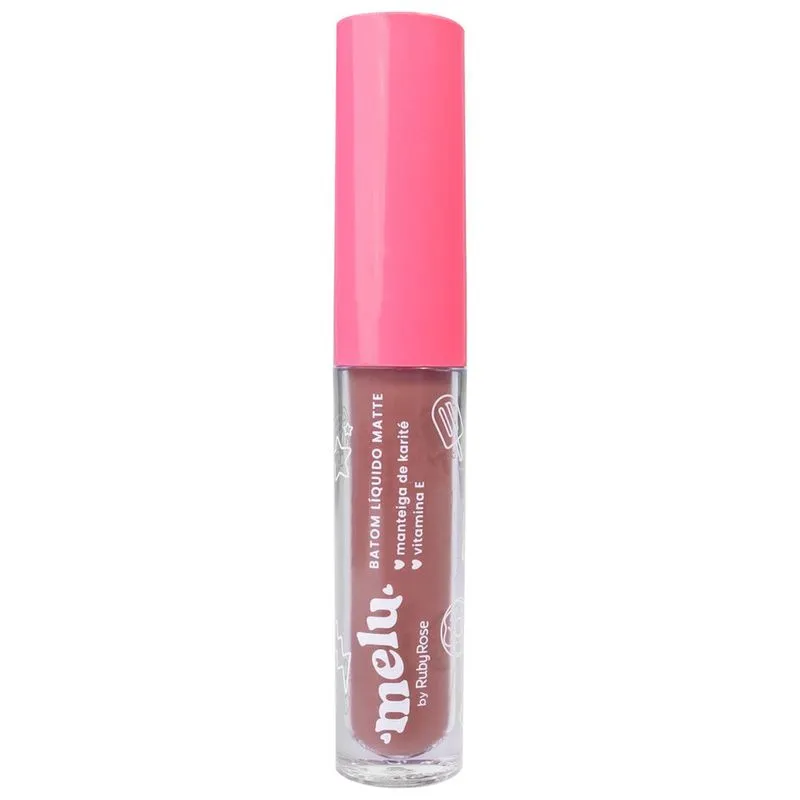 Batom Líquido Matte Melu Rr5632 Peanut Butter Ruby