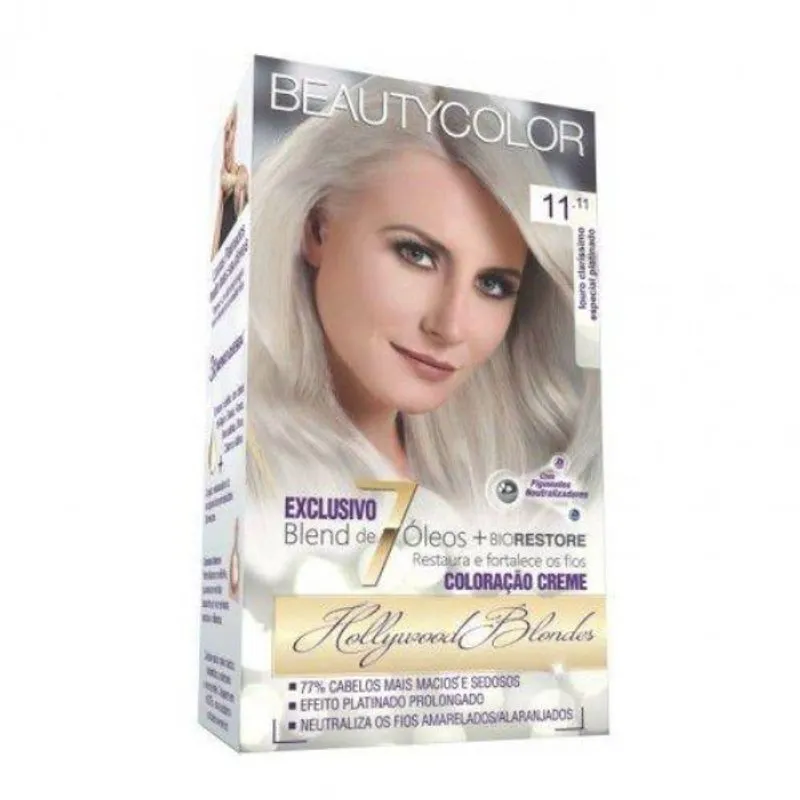 Beauty Color 11.11 Louro Ultra Claro Especial Plat