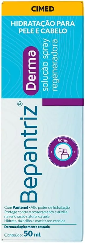 Solução Spray Bepantriz Derma com Dexpantenol 50ml