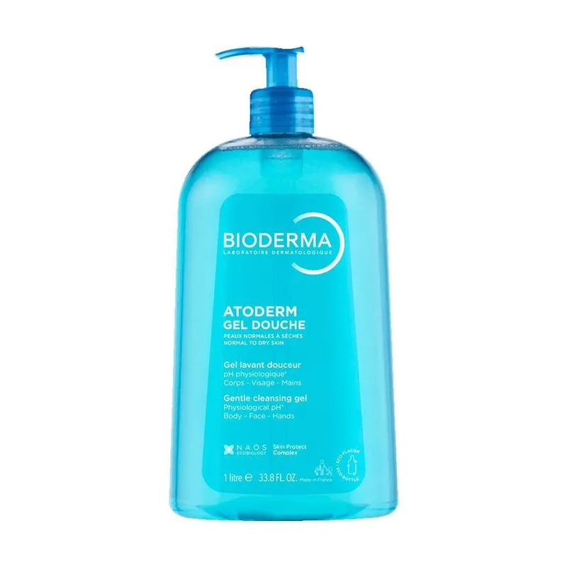 Gel de Banho Bioderma Antiressecamento Atoderm Hidratante 500ml