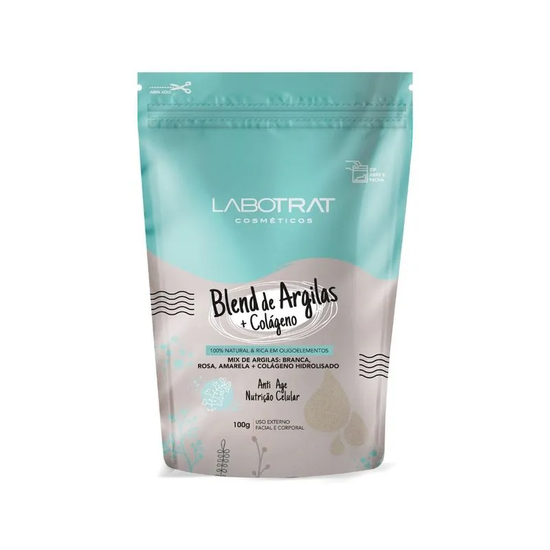 Blend De Argilas c/ Colágeno 100G Labotrat
