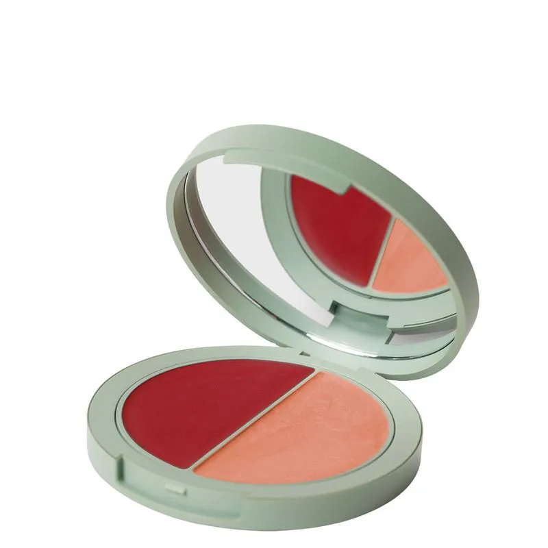 Blush e Iluminador Care Natural Beauty Crystal e Gold Duo 10g