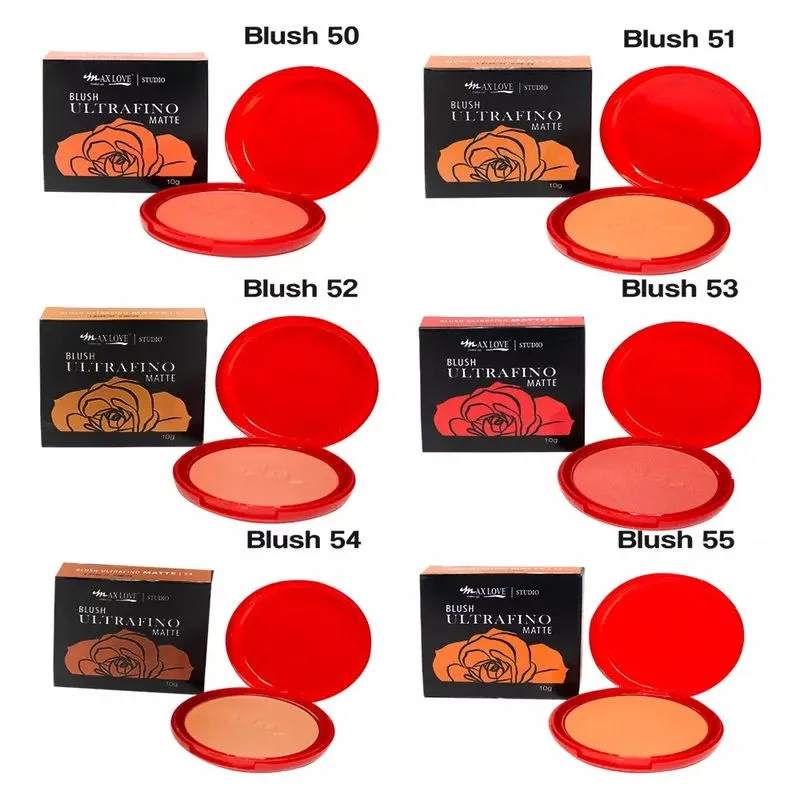 Blush Ultrafino Matte S/Espelho Cor: 052 Max Love