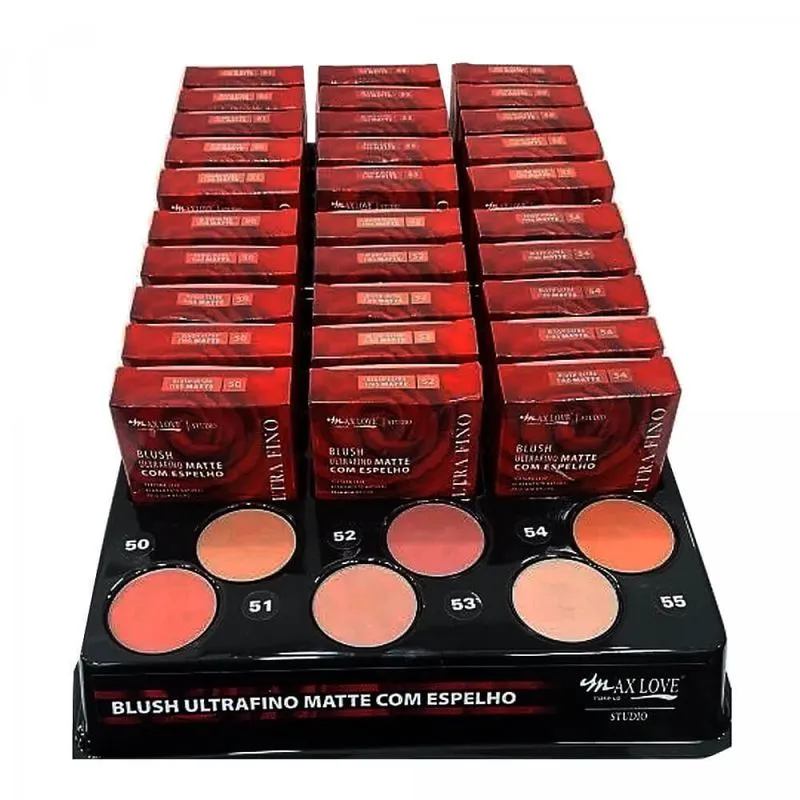 Blush Ultrafino Matte S/Espelho Cor: 054 Max Love