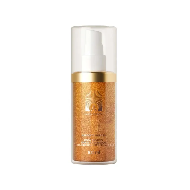 Body Mistico Afrodite Garden Aura Beauty Iluminador Corporal 100ml