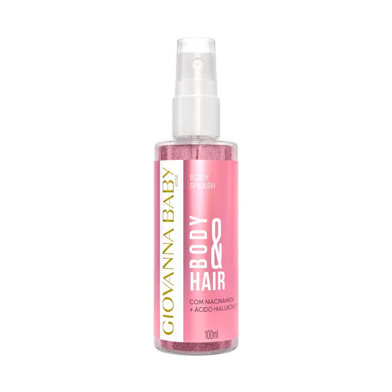 Body Splash Giovanna Baby Rose Body & Hair 100ml