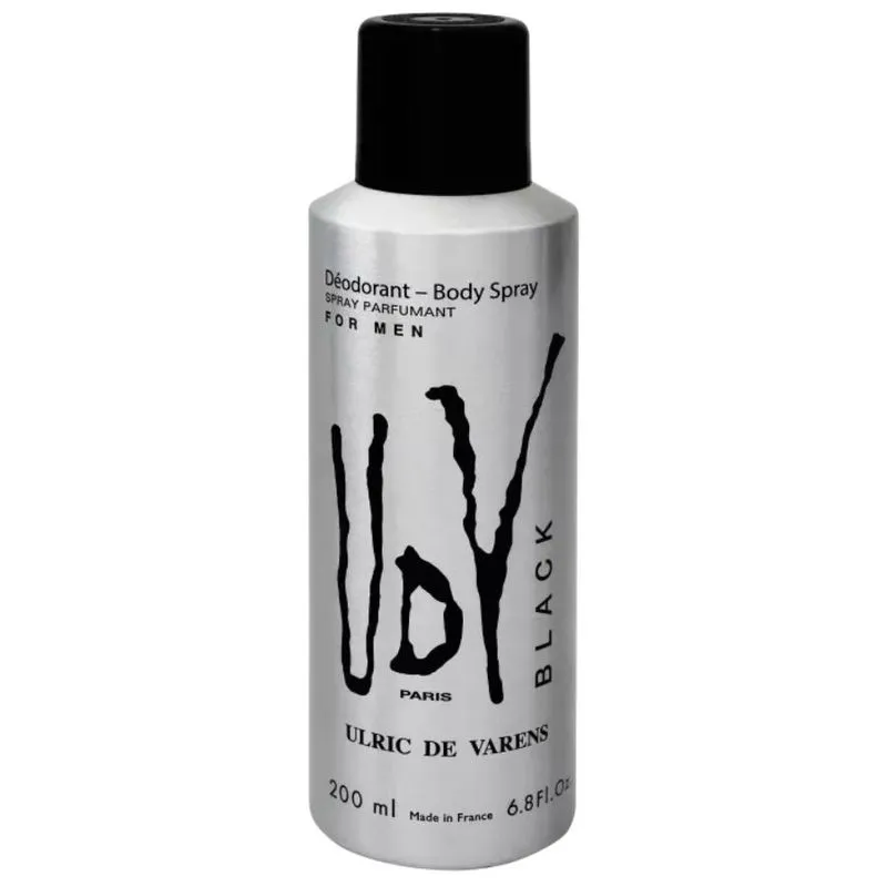 Body Spray UDV Black 200ml