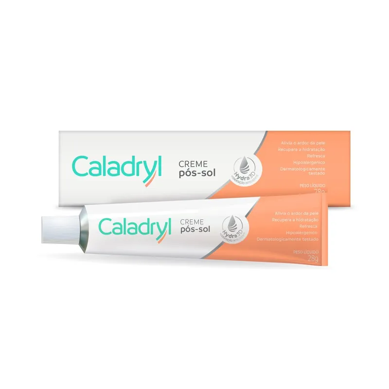 Loção Pós-Sol Caladryl Calmante Creme 28g