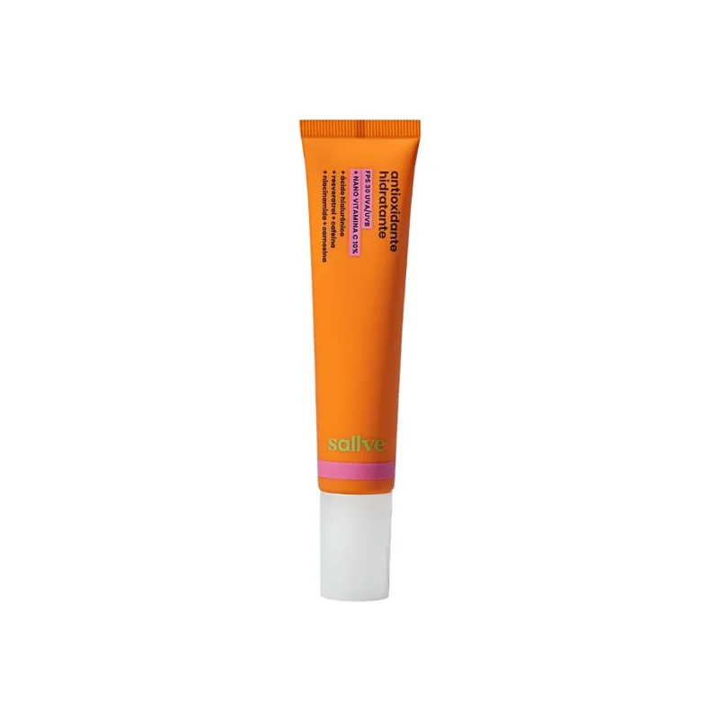 Creme Facial Sallve Antioxidante FPS 30 e Nano Vitamina C 10% 40g