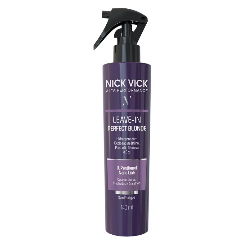 Leite Condicionante Loiros Iluminados Nick Vick Alta Performance 140ml