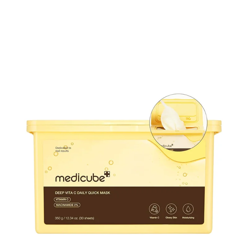 Medicube - Deep Vita C Daily Quick Mask - Máscara Facial