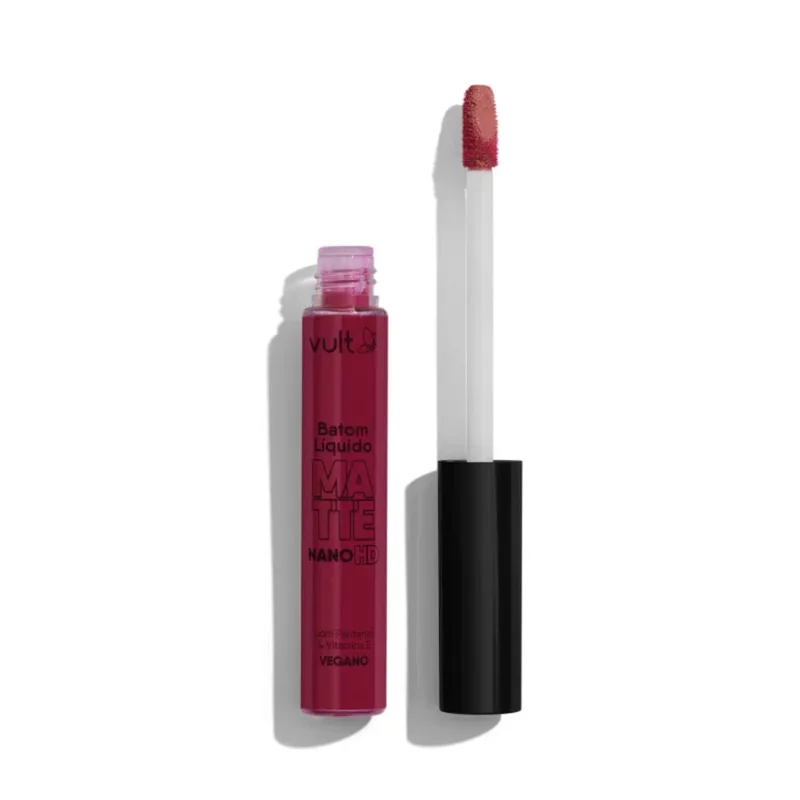 Vult - Nano HD Malva - Batom Líquido Matte - 5ml