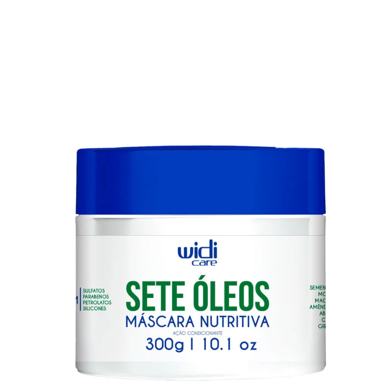 Máscara Widi Care Nutritiva Sete Óleos Ação Condicionante 300g