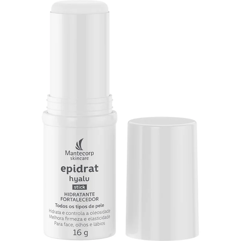 Hidratante Fortalecedor Facial Mantecorp Com Ácido Hialurônico Skincare Epidrat Hyalu 16g
