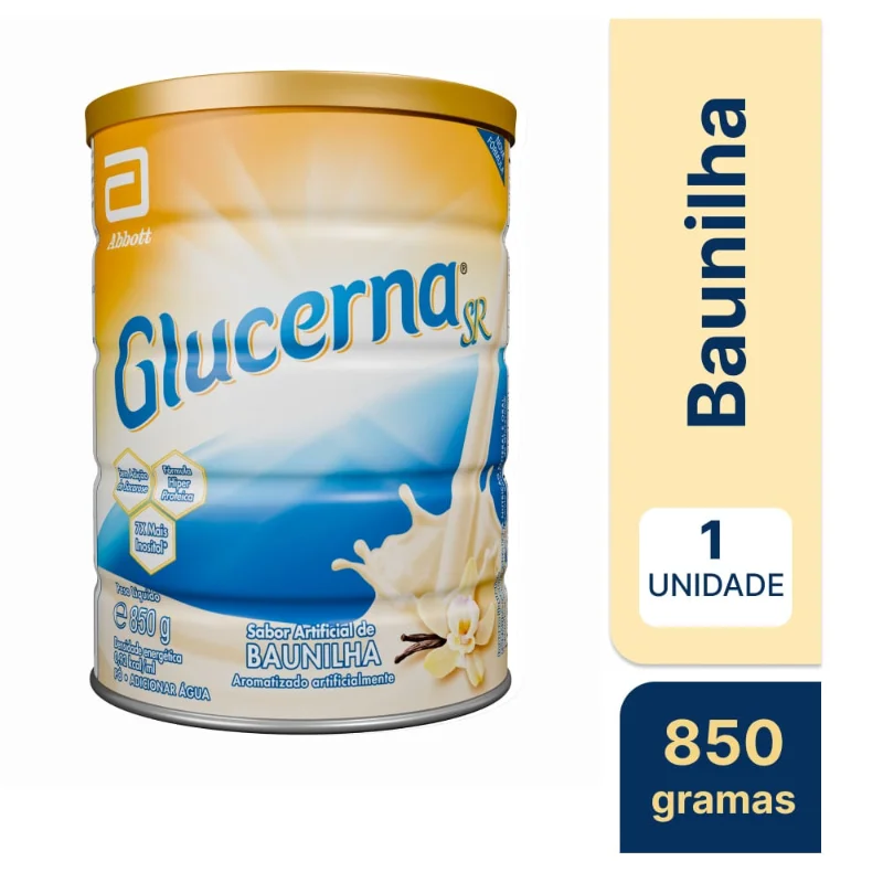Glucerna Sr Baunilha Em Pó 850g