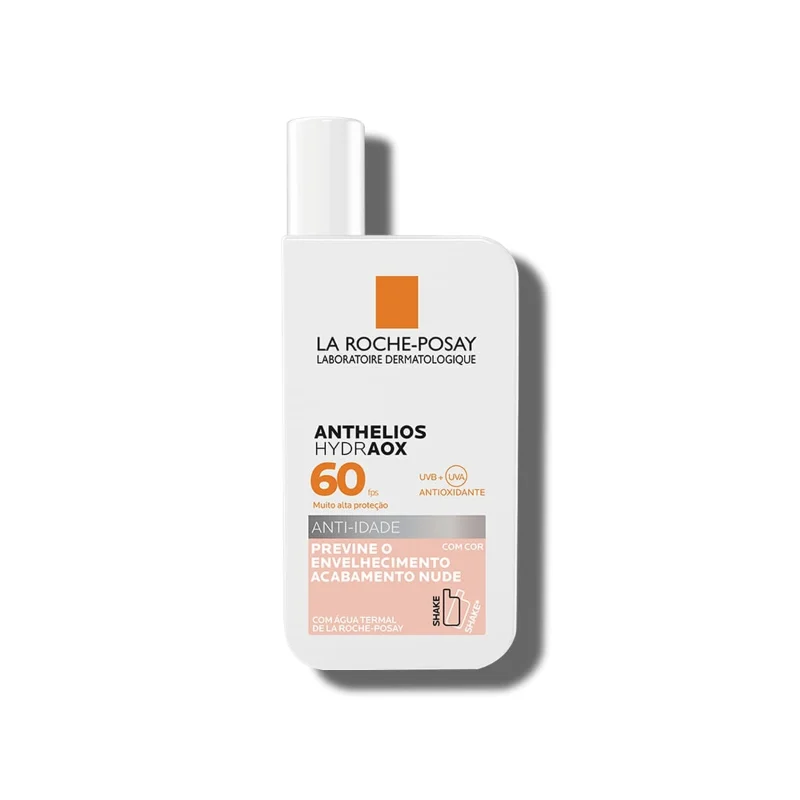 Protetor Solar Facial La Roche-Posay Anthelios Hydraox FPS60 Anti-idade Com Cor 50g