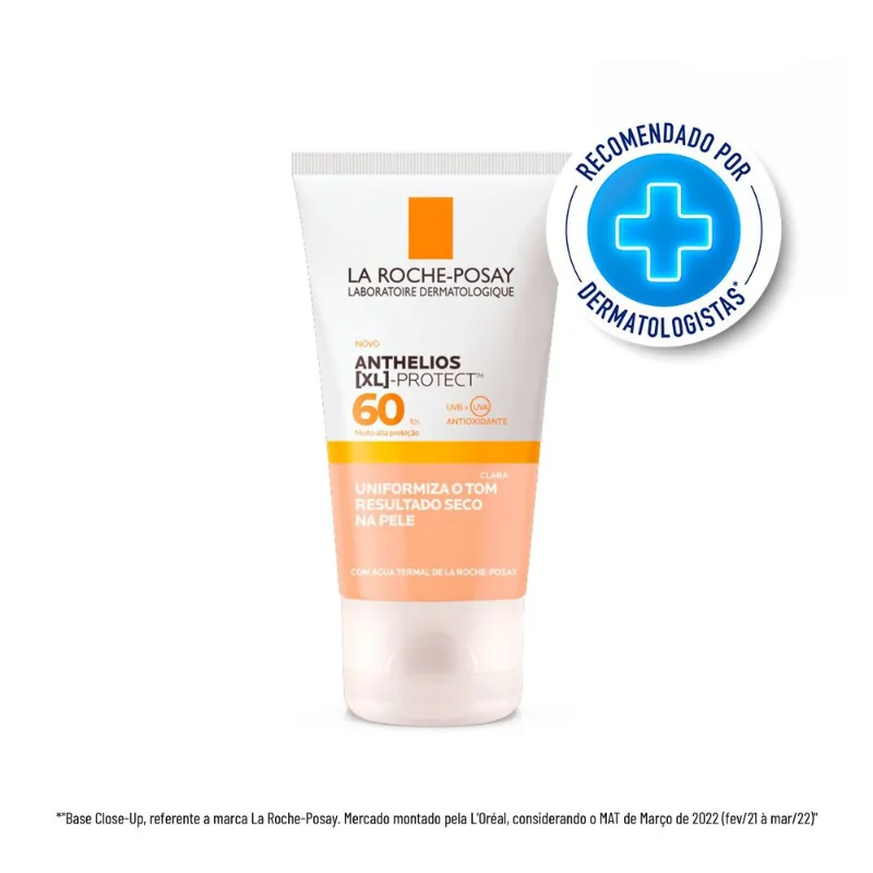 Protetor Solar Facial La Roche-Posay Anthelios XL Protect FPS60 Cor Clara 40g