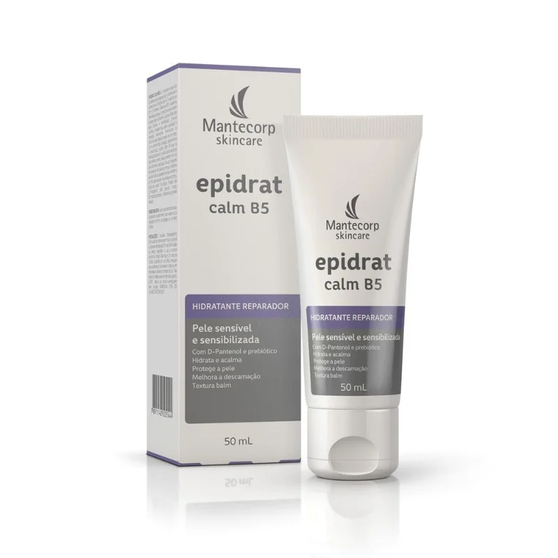 Creme Facial Mantecorp Epidrat Calm B5 Reparador Calmante 50ml