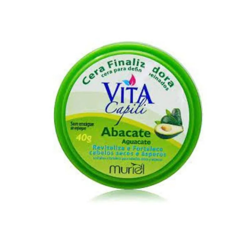 Cera Capilar Vita Capili 40g com Abacate